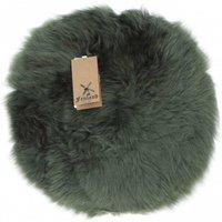 Fenland England Real Sheepskin Seat Pad in Bottle Green
