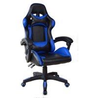 Groundlevel Executive Racing Style Gaming & Office Chair in Blue