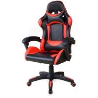 Groundlevel Executive Racing Style Gaming & Office Chair in Red