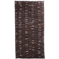 Primrose Willow Hurdles Natural Screening Panel Outdoor Fencing 1.82m x 0.9m in Brown
