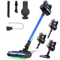 Keplin Cordless Vacuum Cleaner with LED Display (250W) - 1 Year Warranty in Blue