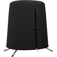 KORVIXA Hanging Egg Chair Cover Swing Chair Cover in Black | Size: 100 cm x 100 cm
