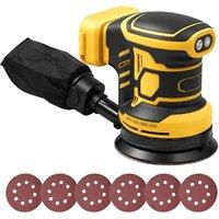 Ventryn 6-Speed 125mm Brushless Orbital Sander Tool for 18V Battery