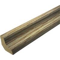 Vinyl Flooring UK Laminate & Wood Floor Scotia Beading 824 (2.4m Length) Pack of 10 in Brown