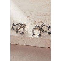 Mia Gioielli Women's Sterling Silver Frog Ear Jacket