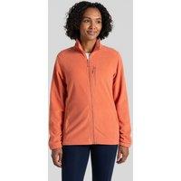 Craghoppers Women's Miska Plus Lightweight Insulating Fleece Jacket in Orange | Size: 10