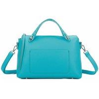 Fontanella Fashion Women's Arva PU Leather Crossbody Top-Handle Bag in Turquoise