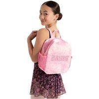 Capezio Women's Faux Fur Dance Backpack in Pink