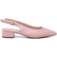 Paradox London Women's 'Fiorenza' Wide Fit Low Block Heel Sling Backs in Light Pink | Size: 5E