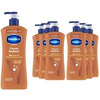 Vaseline Women's Intensive Care 'Body Lotion' Cocoa Radiant for Dry Skin 9x600ml in White