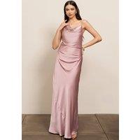TFNC London Women's Sammy Mauve Maxi Dress | Size: 14