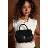 Luella Grey Women's 'Delia' Top Handle Crossbody in Black