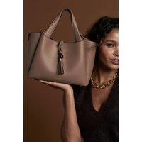 Luella Grey Women's 'Etta' Small Tote in Nude