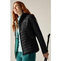 Regatta Women's Lighthouse Relaxed Quilted Jacket in Black | Size: 8