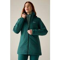 Regatta Women's Tamlin Hooded Breathable Waterproof Insulated Jacket in Teal | Size: 8