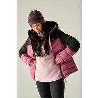 Regatta Women's Aldthorn Hooded Water-Repellent Insulating Padded Jacket in Violet | Size: 8