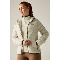 Regatta Women's Marizion Hooded Puffer Jacket in Cream | Size: 10