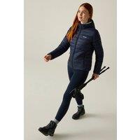 Regatta Women's Marizion Hooded Puffer Jacket in Navy | Size: 12