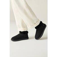 Regatta Women's Waterproof Risley Short Borg Boots in Black | Size: 6