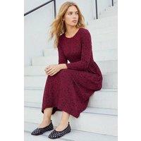 Roman Women's Printed Pocket Dress in Red | Size: 10