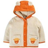 Frugi Rye Fleece Cord Jacket in Natural | Size: 6-9 m