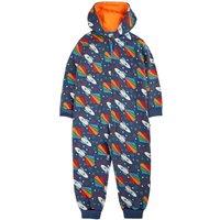 Frugi Boy's Big Snuggle Suit in Blue | Size: 2-3 Years