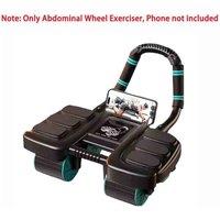 EONLION Healthy Belly Wheel Abdominal Fitness Wheel in Black | Size: 0-12 m