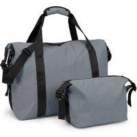 Lugg Duffle & Toiletry Travel Bag Set, Waterproof, Fits EasyJet Cabin Size in Grey