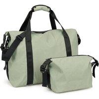 Lugg Duffle & Toiletry Travel Bag Set, Waterproof, Fits EasyJet Cabin Size in Green