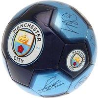 Manchester City FC Signature Football in Navy