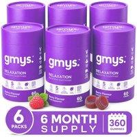 gmys Relaxation Bedtime Gummies Berry Flavour Natural Plant Extract in Purple | Size: 1