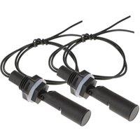 NESTLUNE 2X Float Switch Fluid Water Liquid Level Sensing Switch in Black | Size: 1000mm x 400mm