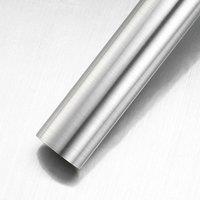 NESTLUNE Silver Stainless Steel Contact Paper Wrap Adhesive Wallpaper | Size: 100 cm x 15 cm