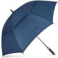 Kelvenix dark blue, 68inch Golf Umbrella Extra Large Automatic Open in Dark Blue | Size: 0.6m2