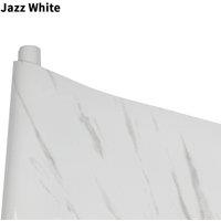 Kelvenix Jazz White Self-Adhesive Marble Tiles Wall Sticker | Size: 0.6m2