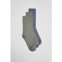Maine Men's Multi 3 Pack Marl Socks