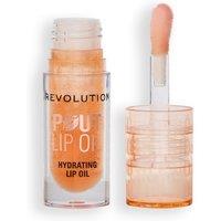 Revolution Women's Pout Lip Oil in Honey Shimmer | Size: 4ml