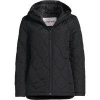 Lands' End Women's FeatherFree Insulated Onion Quilted Jacket in Black | Size: XL