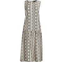 Lands' End Women's Sleeveless Ready To Go Midi Dress | Size: 14