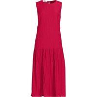 Lands' End Women's Petite Sleeveless Ready To Go Midi Dress in Dark Pink | Size: 14