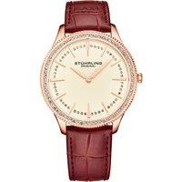 STHRLING Original Women's 3985 Quartz 38mm Classic watch in Red