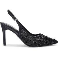 Carvela Women's 'Ravenna' Fabric Heels in Black | Size: 3