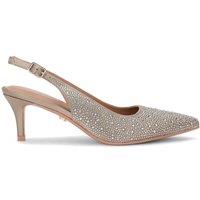 Carvela Women's 'Positano Gem Sling Low' Heels in Gold | Size: 8
