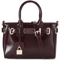 Carvela Women's 'Violet Micro Tote' Bag in Dark Red