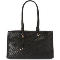 Carvela Women's 'Antionia Weave Ew' Bag in Dark Brown