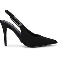 Carvela Women's 'Blanca Slingback' Suedette Heels in Black | Size: 8