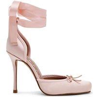 STEVE MADDEN Women's 'Larina Hps' Fabric Heels in Baby Pink | Size: 5