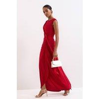 Phase Eight Women's Donna Maxi Dress in Red | Size: 14