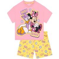 Disney Girl's Minnie Mouse & Dasiy Duck Pyjama Set | Size: 2-3 Years