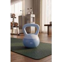 Living and Home 6kg Strength Training Kettlebell with Non-Slip Handle for Gym in Blue